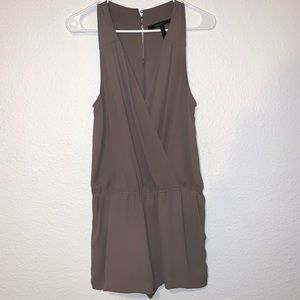 BCBG Taupe Romper
